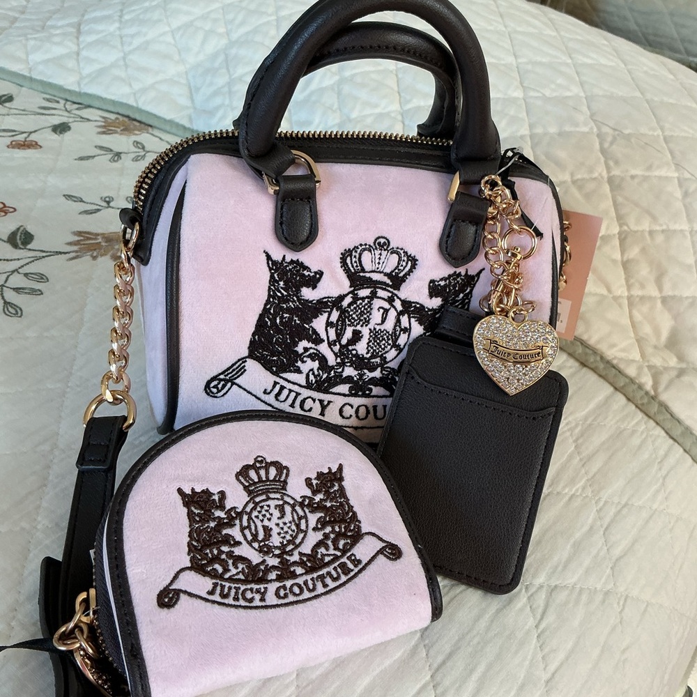 Juice couture bag and wallet